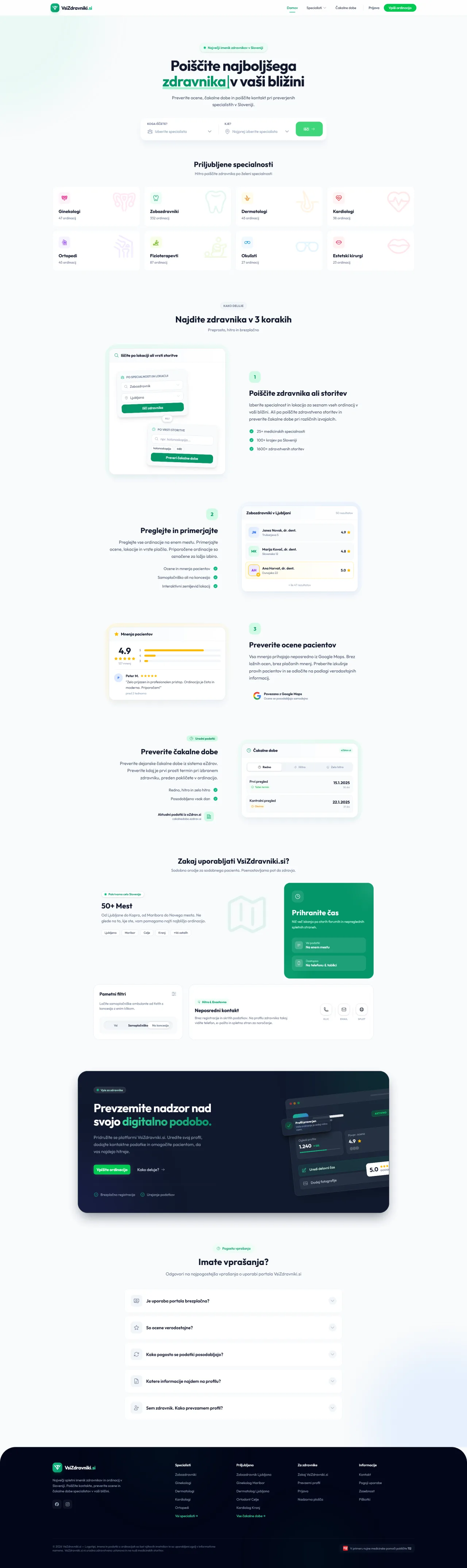 VsiZdravniki.si — Healthcare Directory